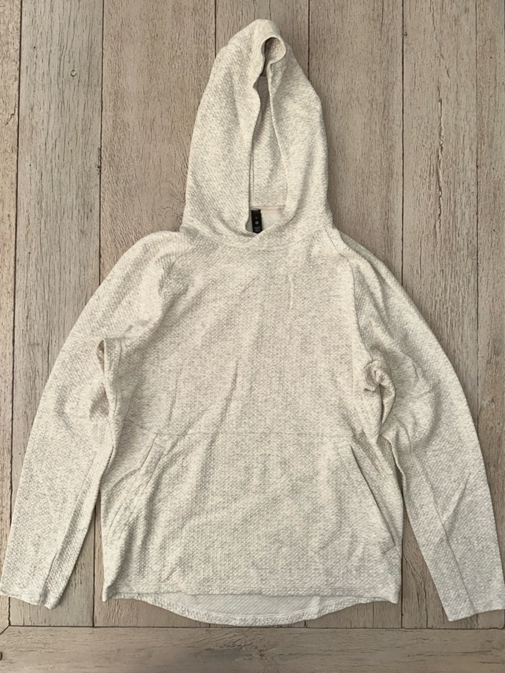 Lululemon Men’s At Ease Hoodie - Textured Knit - beige - Size M